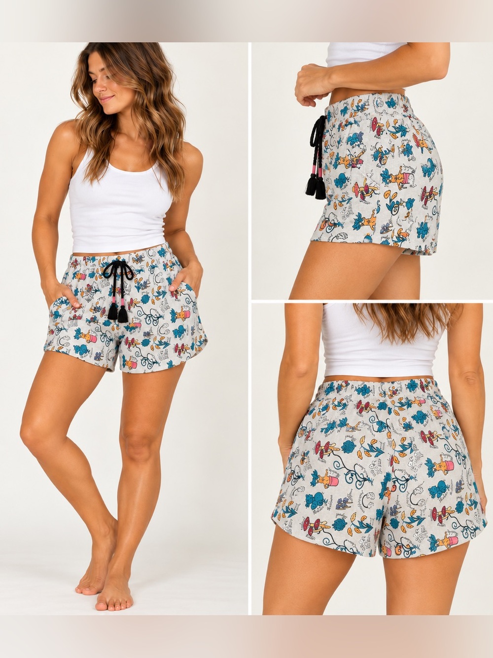Vera Bradley x Harry Potter Herbology Ditsy Pajama Shorts S